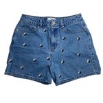Forever 21 Shorts 100% Cotton High Rise Ying Yang Denim Size S Photo 3
