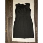 LOFT Ann Taylor Gray Sheath V Photo 4