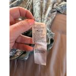 Lucky Brand Womens Green Short Sleeve Floral Knit Baby Doll Top Size Small Photo 4