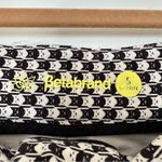 Betabrand  Novelty Cat Check Print Zip Detail Pants Womens Small Petite Photo 5