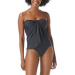 Vince Camuto New. drape tankini top. Small. Retails $88 Photo 7