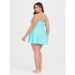 Torrid  Vixen‎ Wireless Lined Cups One Piece Swim Dress With Briefs Size large 12 Photo 2