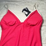 Tommy Hilfiger Swimsuit One Piece Watermelon Pink Colorblock size 8 NEW Photo 4