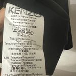 KENZO cowl neck quarter sleeve blouse Black Size M Photo 4