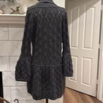 Diane Von Furstenberg  y2k bell sleeve tunic cardigan Photo 8