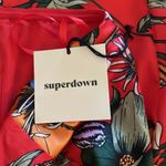 superdown NWT  irene strapless floral mini dress Photo 4