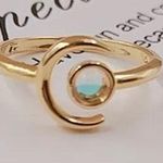 Crescent Moon Ring Photo 0