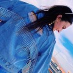 Rhinestone Fringe Jean Jacket Photo 0