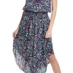 Ramy Brook  Audrey Butterfly Print Sleeveless Purple Maxi Dress Womens Size S Photo 1