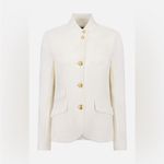 Rag and Bone Slade Textured Ivory Knit Blazer 4 Photo 12