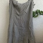 ZARA Nwt Gingham Mini Dress Photo 1