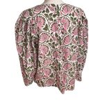 Mille Lila Top in a lotus floral print Large White Photo 3