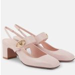 Valentino Garavani NWOT V Logo Slingback Mary Jane Heeled Pumps Photo 2