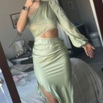 Hello Molly Classy Girl Midi Dress Green Photo 1