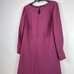 Momentum By Timo Weiland Women's Size 1X W 1XW Burgundy Lined Dress Long Sleeve Photo 1
