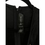 St. John Collection 8 Sequin Detail Liquid Satin Dress Cocktail Holiday Women Black Photo 2