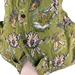Jimmy Buffet Margaritaville Green Floral Birds Button Up Shirt Size Large Photo 1