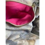 Elliott Lucca Sintra Leather Hobo Bag Exotic Snakeprint Gray/Taupe Gray Photo 12