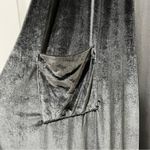 LuLaRoe Velvet Size Large Grey Velvet Sarah Cardigan Long Duster With Pockets Photo 6