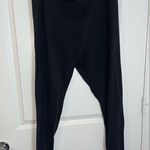 SO Women’s Sz XL Black Basic Essential Ankle Keyhole Cut-Out Fitted Leggings Photo 0