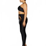 SKIMS  Cutout Lace Up Legging Onyx Black Women's Size XS Photo 1