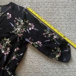 Rue 21 Woman's Small Black Floral Mini Dress Photo 10