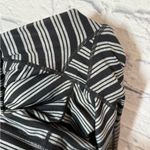 Athleta  Striped Black and White Capris, Medium Photo 3