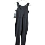 Move Theology Women's black Athletic Sporty Black and White Jumpsuit Sz M NWT Size M Photo 2