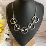 Ann Taylor  Silver Necklace Photo 1