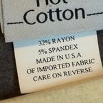 Hot Cotton Blouse Women's Size‎ Small Floral Gray Purple Black Photo 2