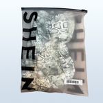 SheIn New SXY Snakeskin Print Crisscross Cutout Ruched Dress Photo 5