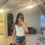 TJ Maxx distressed jean shorts  Photo 2