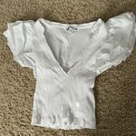 ZARA Puff Sleeve Shirt Photo 1