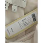 Sachin + Babi  BHLDN Carmina Size 8 Ivory Bow Embellished Organza Midi Dress NWT Photo 8