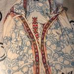 Johnny Was  Multicolor Embroidered Cardigan Photo 0