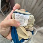 A pea in the pod Blue Two Piece Maternity Swim Suit Halter FLAW Photo 4