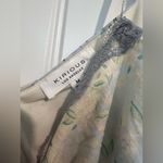 Floral Patchwork Spaghetti Strap Top Blue Size M Photo 5