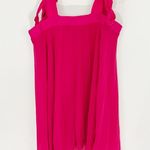 Free People  X Backstage Andrew Dress Pink Pleated Mini Tie Double Layer Photo 6