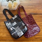 Lululemon  2 small reusable tote shopping bags Photo 1