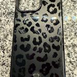Velvet Caviar iPhone 15 Pro Max Black Leopard Print Case Photo 1