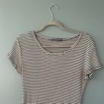 Brandy Melville Stripped T-Shirt Mini Dress Photo 1