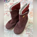 Sorel The Campus Suede Winter Boots Fleece Lined Water Resistant Women Size 6 Photo 3