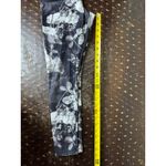 Jockey Print Leggings‎ Yoga Pants Activewear Black Gray Floral Small Photo 2