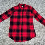 Sonoma  women's red/black flannel size‎ XL Photo 0