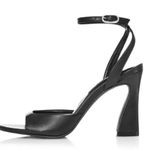 Bloomingdale’s AQUA Jett Ankle Strap High Heel Sandals Black, Size 10 NEW in Box Black Photo 1