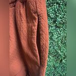 Madewell  - Diamond Jacquard Drawstring Midi Skirt W/ Pockets | Rust - Large -New Photo 8