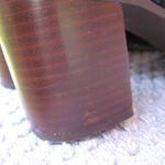 Franco Sarto Black Leather Block Heel Sandals Photo 6