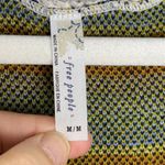 Free People Fair Isle Boho Knit Sweater Dress Crochet Trim Texture Fall Layering Photo 1