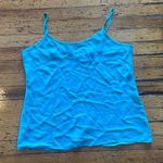 Jaclyn Smith  Silky Polyester Camisole Tank Top Aqua Size Large Photo 0