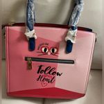 Nicole Lee NWT  Daisy Takes Love Fashion Satchel Bag Purse Multi Color w/Dust Bag Photo 5